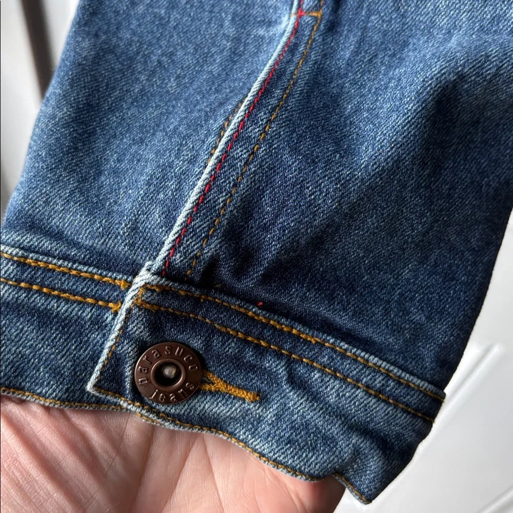 Parasuco Dark Blue Jean Jacket - Picture 4 of 5